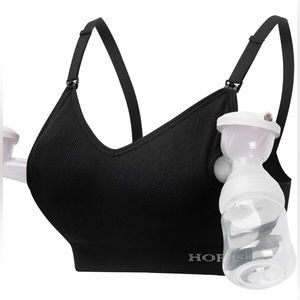 New Hofish Seamless Nursing and Pumping Bra Hands Free Maternity Breastfeeding